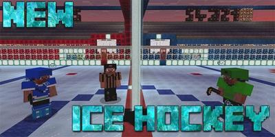 Mod Ice Hockey for MCPE Affiche