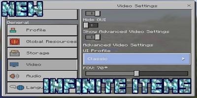 Mod Infinite Items for MCPE capture d'écran 2