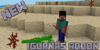 Iguanas Addon for MCPE poster