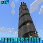 Parkour Spiral Map for MCPE иконка
