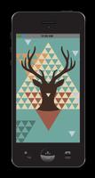 Hipster Deer Wallpaper screenshot 1