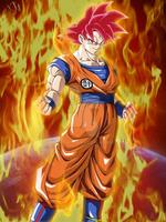 DBZ Goku Super Syaian Wallpaper HD Free Affiche