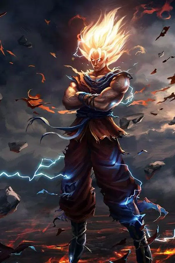 DBZ Goku Super Syaian Wallpaper HD Free APK for Android Download