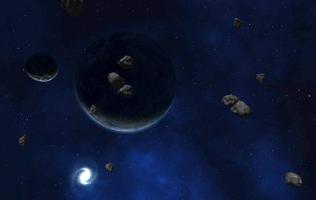 Space Life HD-Blue Planet ภาพหน้าจอ 1