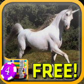 3D Unicorn Slots - Free آئیکن