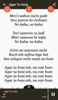 Hit Ankit Tiwari Songs Lyrics capture d'écran 3