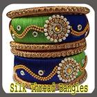 Silk Thread Bangles ícone