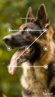 German Shepherd Dog Pattern Lock Screen स्क्रीनशॉट 2
