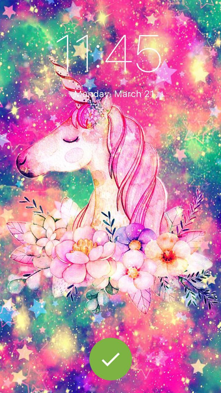 Unicorn Galaxy Wallpaper Girls Screenlock For Android Apk Download - popular roblox unicorn girl