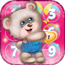 Cute Girly Keypad Lock Screen APK
