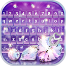 Clavier Diamant Thème Personnalisé APK