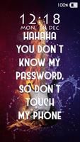 برنامه‌نما Don't Touch My Phone Password عکس از صفحه