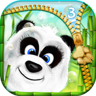 Panda Theme Zipper Lock Screen icon