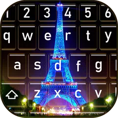 Paris by Night Custom Keyboard Themes APK download