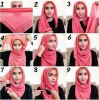 Tutorial Hijab Trend 2017 اسکرین شاٹ 2