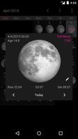 Phase de Lune Simple Widget capture d'écran 3