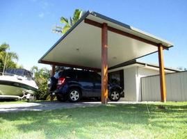 Simple Carport Design Affiche