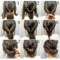 Simple Hairstyle Tutorial Affiche