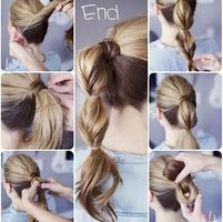 Simples Penteado Tutoriais Cartaz