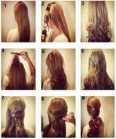 Simples Penteado Tutoriais imagem de tela 1