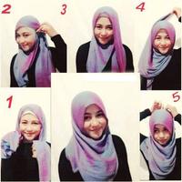 Simple Hijab Tutorial Affiche