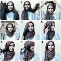 Đơn giản Hijab Tutorial ảnh chụp màn hình 2