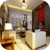 Simple Living Room Designs آئیکن