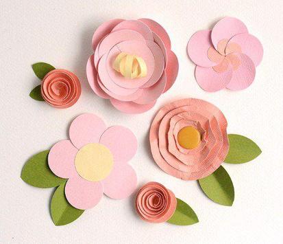 Simple Paper Flower Tutorials Poster Apk Screenshot Simple Paper Flower Tutorials Poster Apk Screenshot