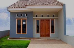 Simple Small House Design پوسٹر