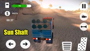 OffRoad Desert Truck Simulator capture d'écran 3