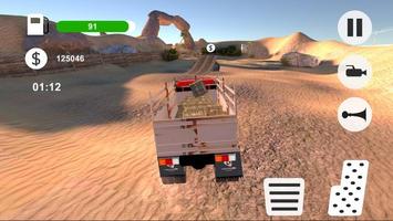 OffRoad Desert Truck Simulator Cartaz