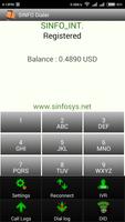 Sinfo Dialer screenshot 2