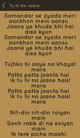 Hit Sonu Nigam Songs Lyrics اسکرین شاٹ 2