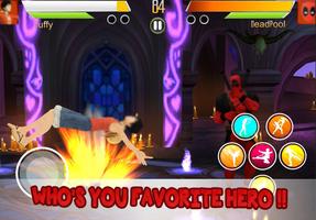 3D Ultimate Fighters : SuperHero Fighting Club imagem de tela 2