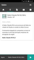 Radio Claudia FM captura de pantalla 1