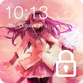 Anime Loving Couple Love Valentine Lock Password