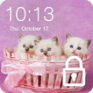 Cute Animals Cat Dog Rabbit PIN AppLock Security