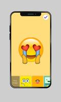 Funny Popular Emoji Love Monkey PIN AppLock captura de pantalla 2