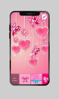 Gift Heart Bows Pink Valentine AppLock Security capture d'écran 2