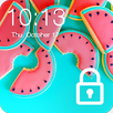 Juicy Watermelon ART Pattern Lock Screen Password APK