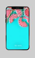 پوستر Juicy Watermelon ART Pattern Lock Screen Password