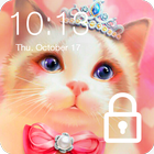 Nude Cat Kitty Pink Wonderland Lock Screen icône