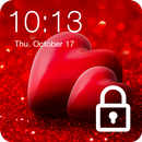 Pink Heart Valentine Day Sweet Love PIN Lock APK