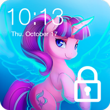 Pony Princess for Little Girls HD AppLock Security icône