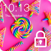 Sweet Stuffed Caramel Ice Cream Lock HD Password