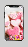 Sweet Candy Love Valentine HD AppLock Security capture d'écran 1