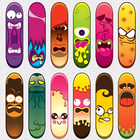 Skateboard Deck Designs Zeichen