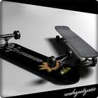 Skateboard Design icône