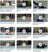 Skateboarding Tricks Affiche