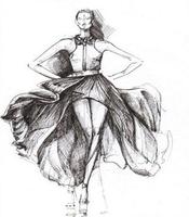 Sketch Design Evening Dress capture d'écran 1
